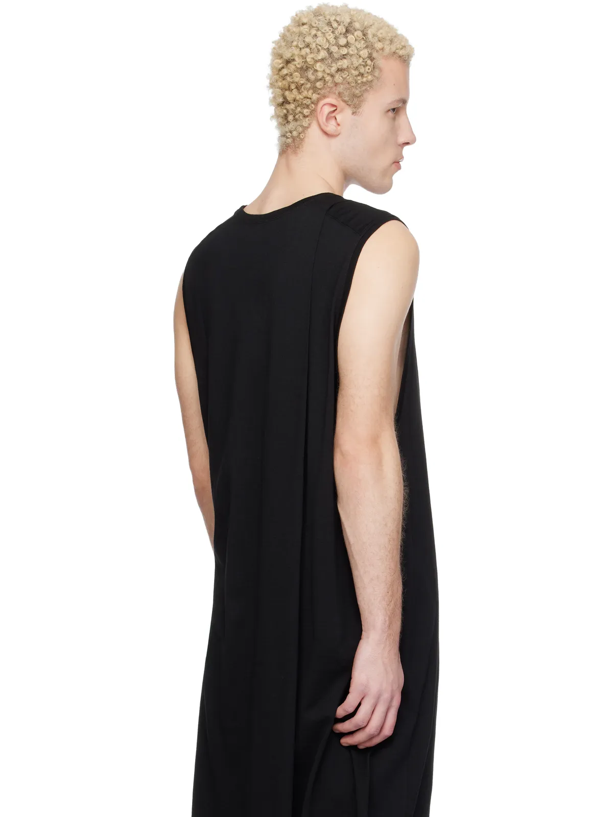 JULIUS Tuck Flare Vest トップス - 画像3