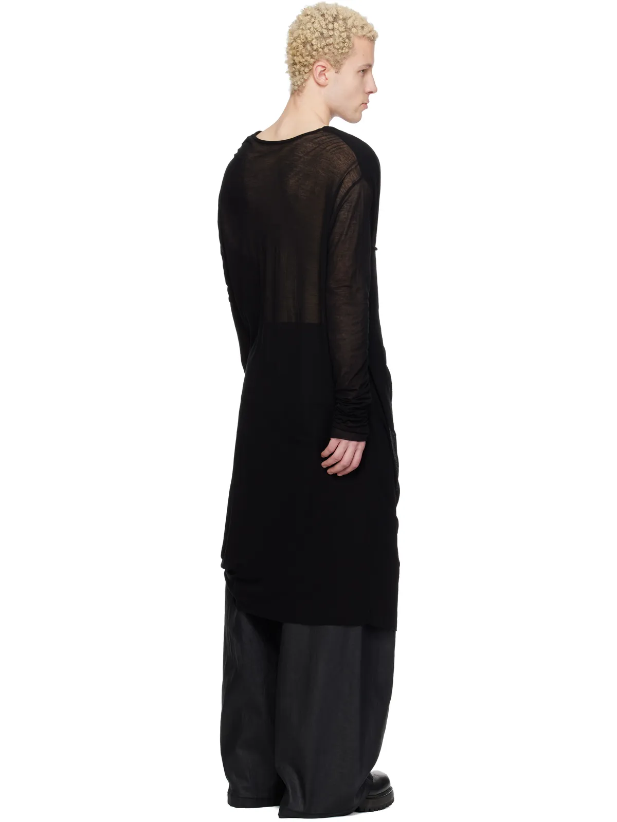 JULIUS Drop Neck Drape トップス - 画像3