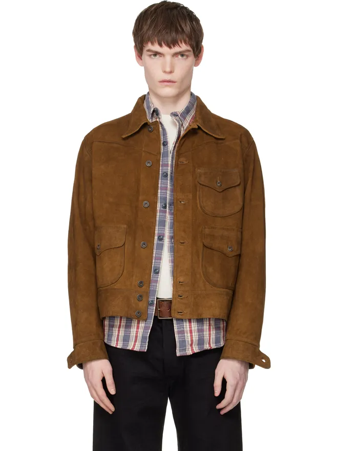 RRL RRL ラフアウトスエード ジャケットの商品画像