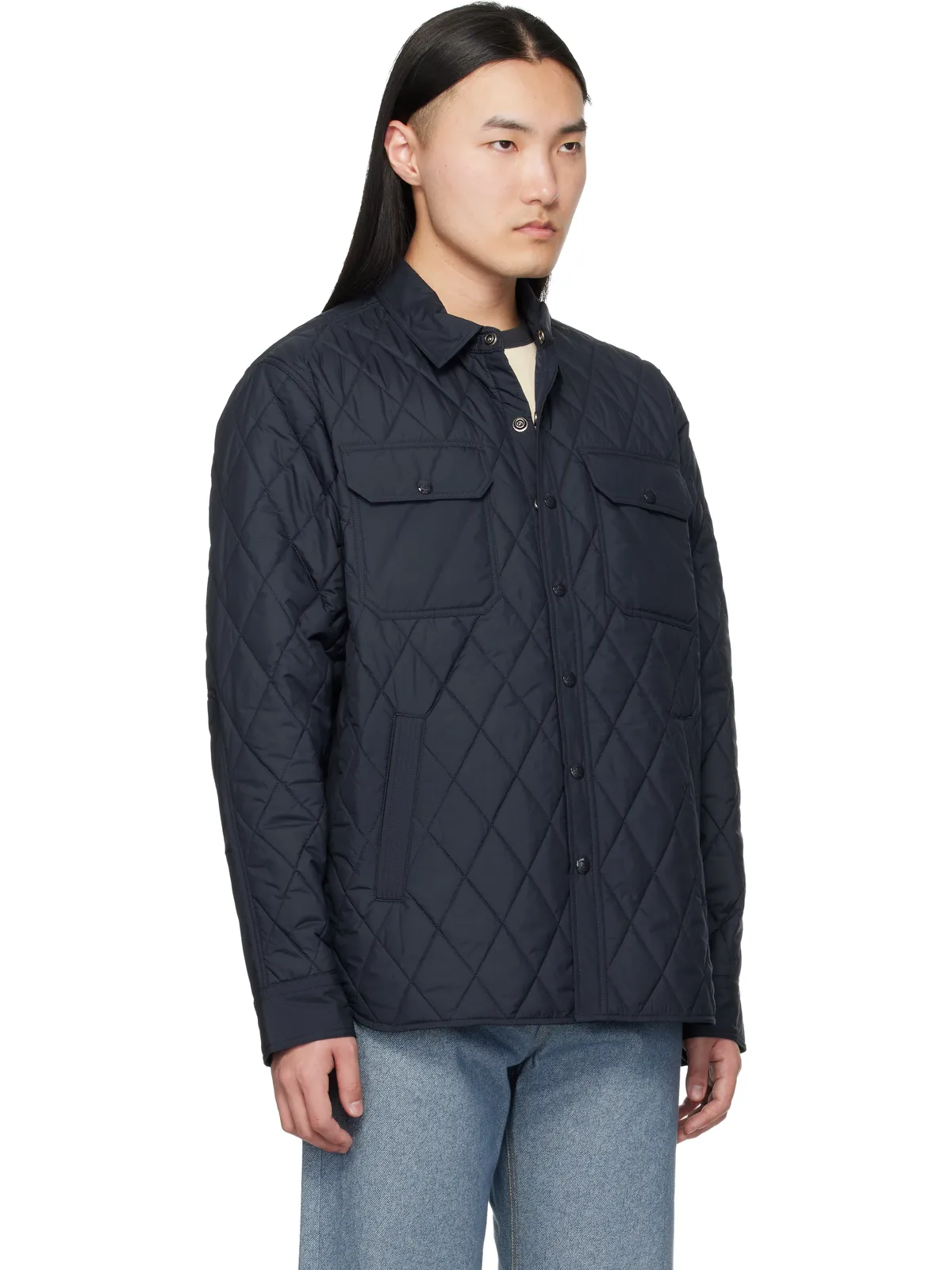 RRL キルティング オーバーシャツ - 画像2