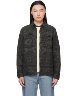 RRL ジャカード ワークシャツ - サムネイル1