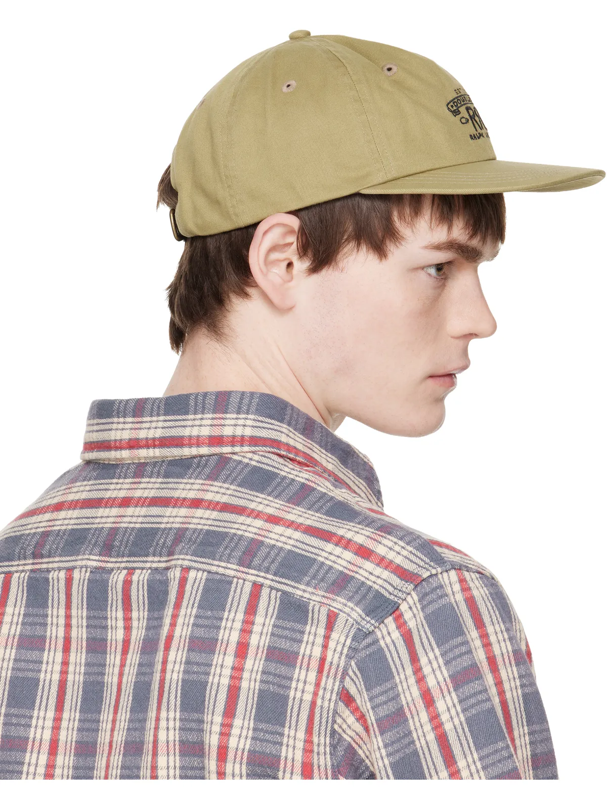 RRL Ranch ロゴ ツイル ベースボールキャップ - 画像3