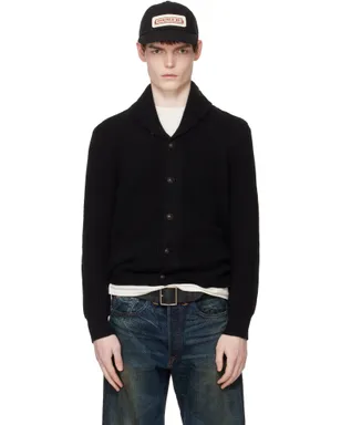 RRL カシミヤ ショールカラー カーディガン - サムネイル1