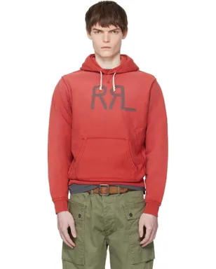 RRL Ranch ロゴ フーディ - サムネイル1