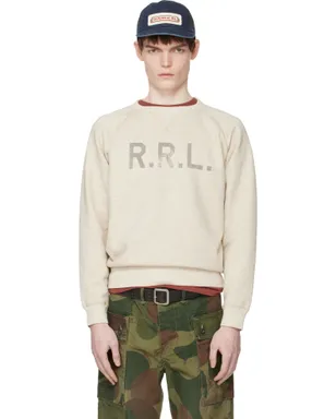 RRL ロゴ フリース スウェットシャツ - サムネイル1