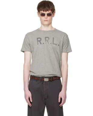 RRL ロゴ Tシャツ - サムネイル1