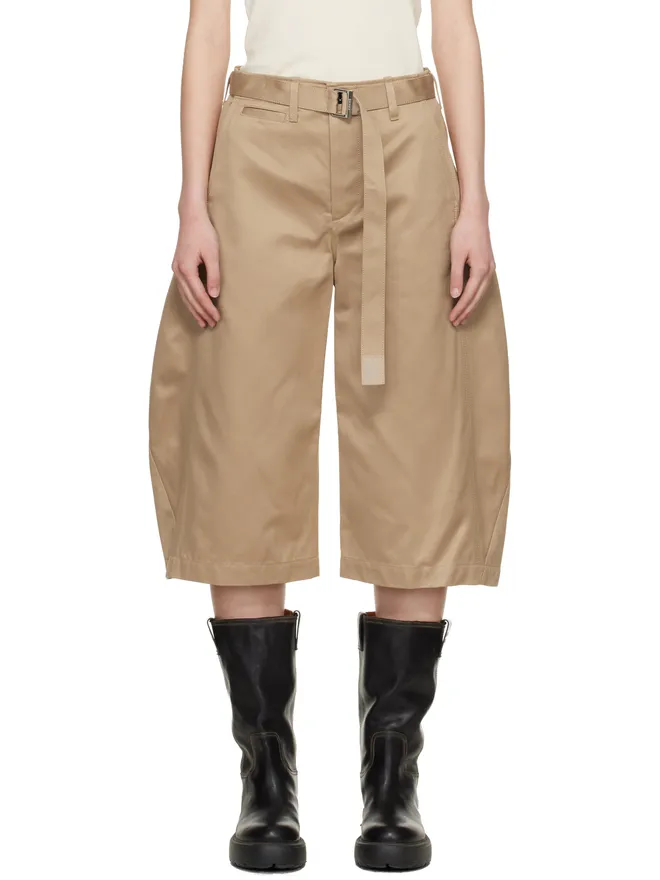 sacai sacai コットン チノショートパンツの商品画像
