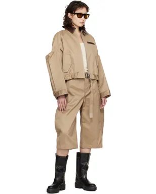 sacai コットン チノショートパンツ - サムネイル4