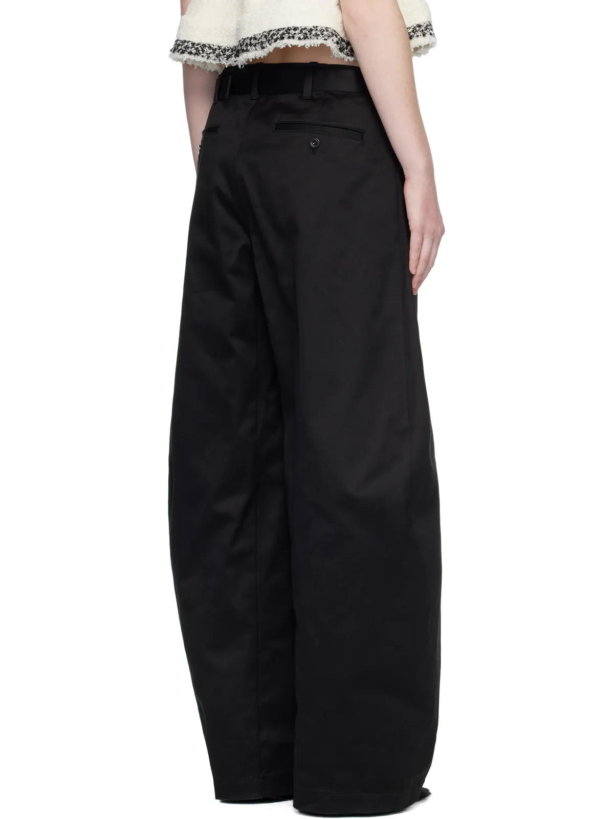 sacai コットン チノパンツ - 画像3