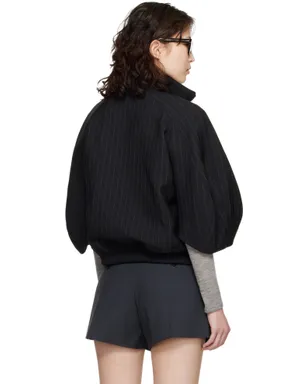 sacai Matelasse ツイル ボンバージャケット - サムネイル3
