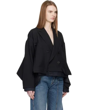 sacai Suiting & Denim テーラードジャケット - サムネイル2