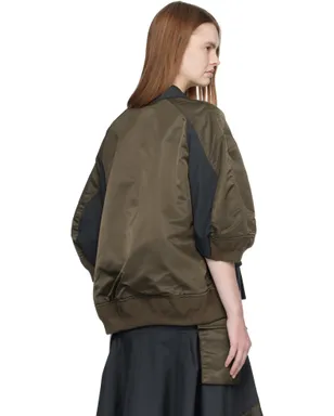 sacai Suiting ナイロンツイル テーラードジャケット - サムネイル3