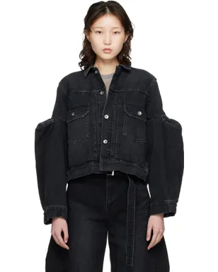 sacai Pipe Sleeves デニムジャケット - サムネイル1