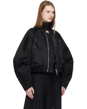 sacai コットンチノ＆ナイロンツイル ボンバージャケット - サムネイル2