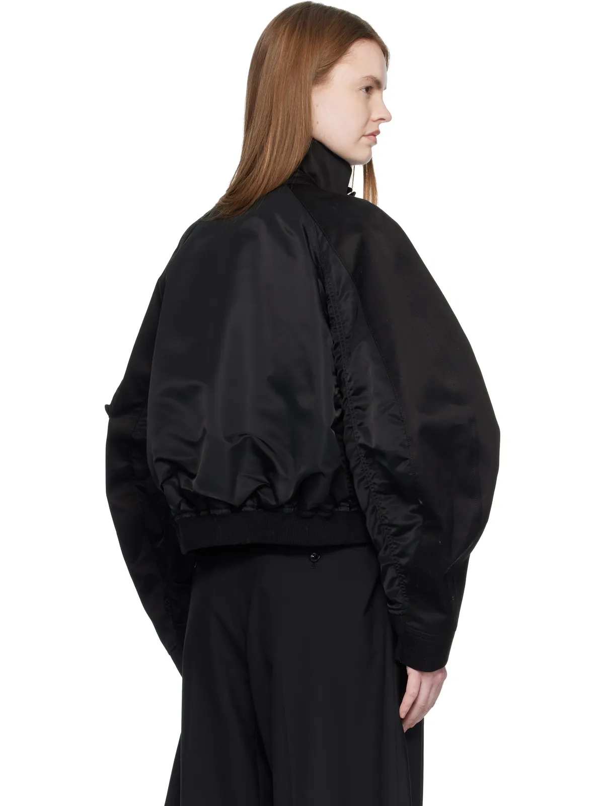 sacai コットンチノ＆ナイロンツイル ボンバージャケット - 画像3