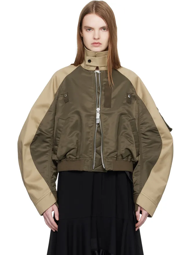 sacai sacai チノ ツイル ボンバージャケットの商品画像