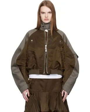 sacai Chino & Twill ボンバージャケット - サムネイル1
