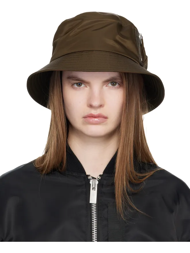 sacai sacai Single Brim Pocket バケットハットの商品画像