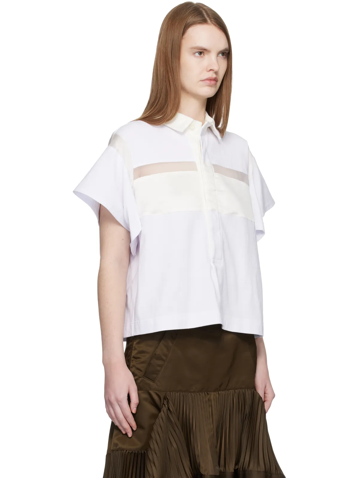 sacai Cotton Jersey ポロシャツ - 画像2