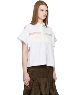 sacai Cotton Jersey ポロシャツ - サムネイル2