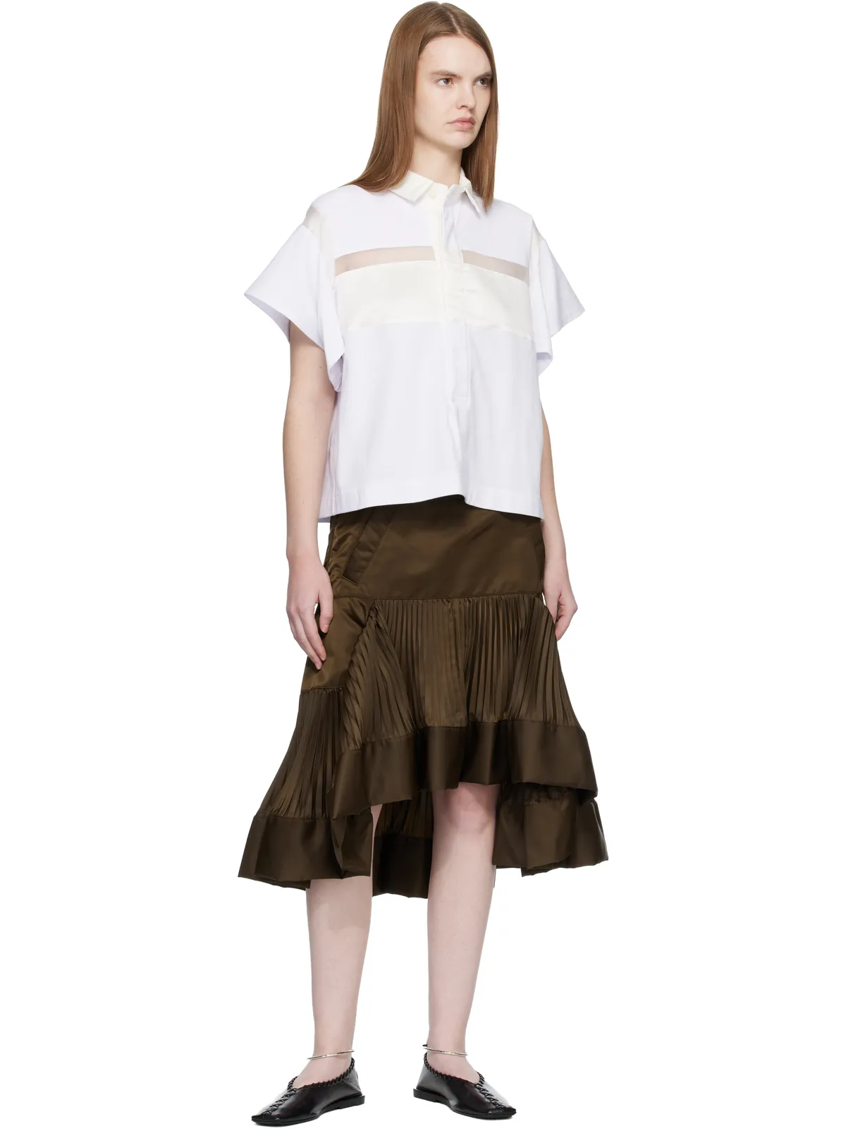 sacai Cotton Jersey ポロシャツ - 画像4