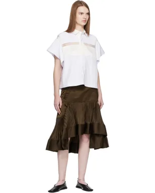 sacai Cotton Jersey ポロシャツ - サムネイル4