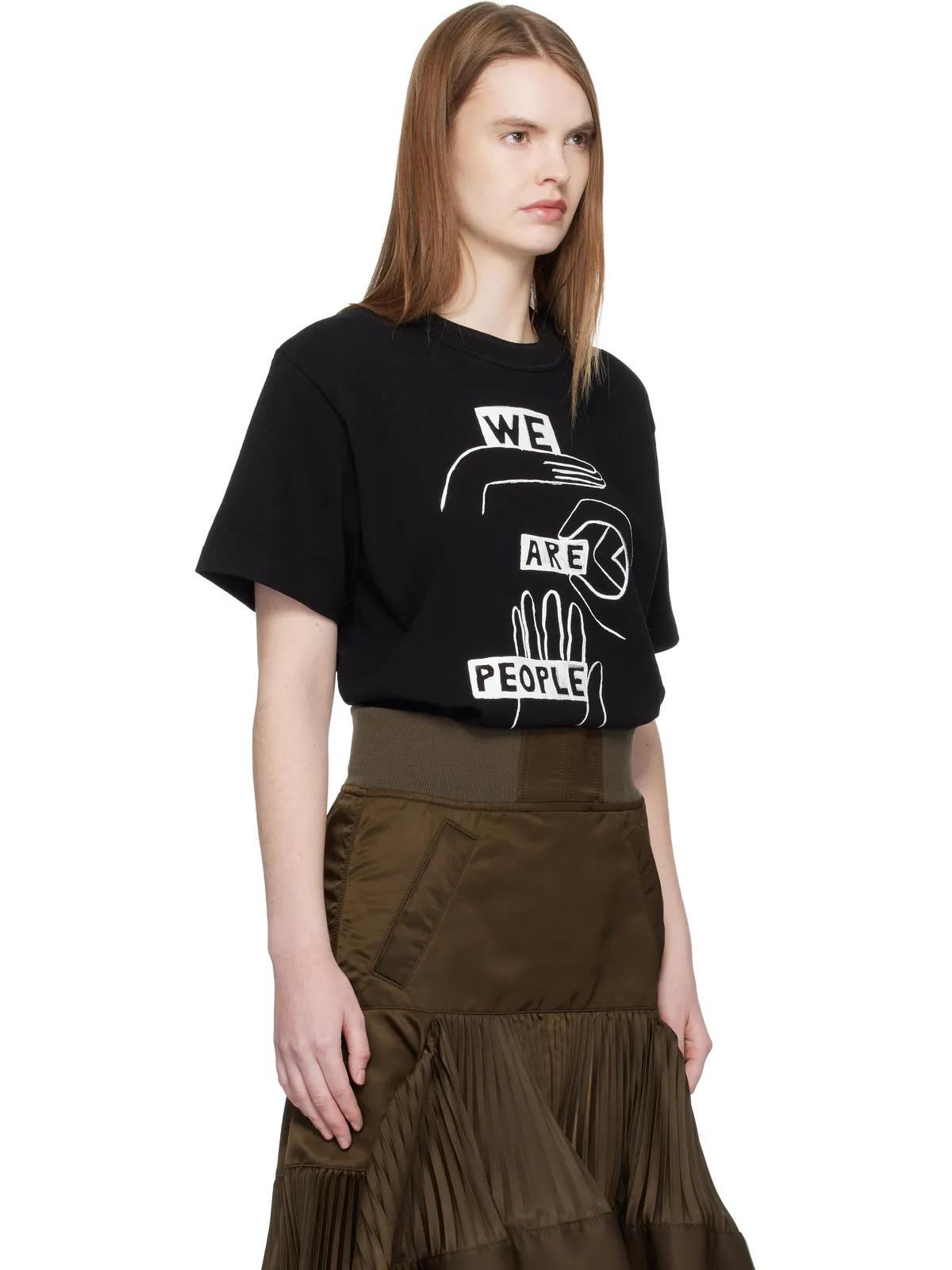 sacai 'geoff sacai' プリントTシャツ - 画像2