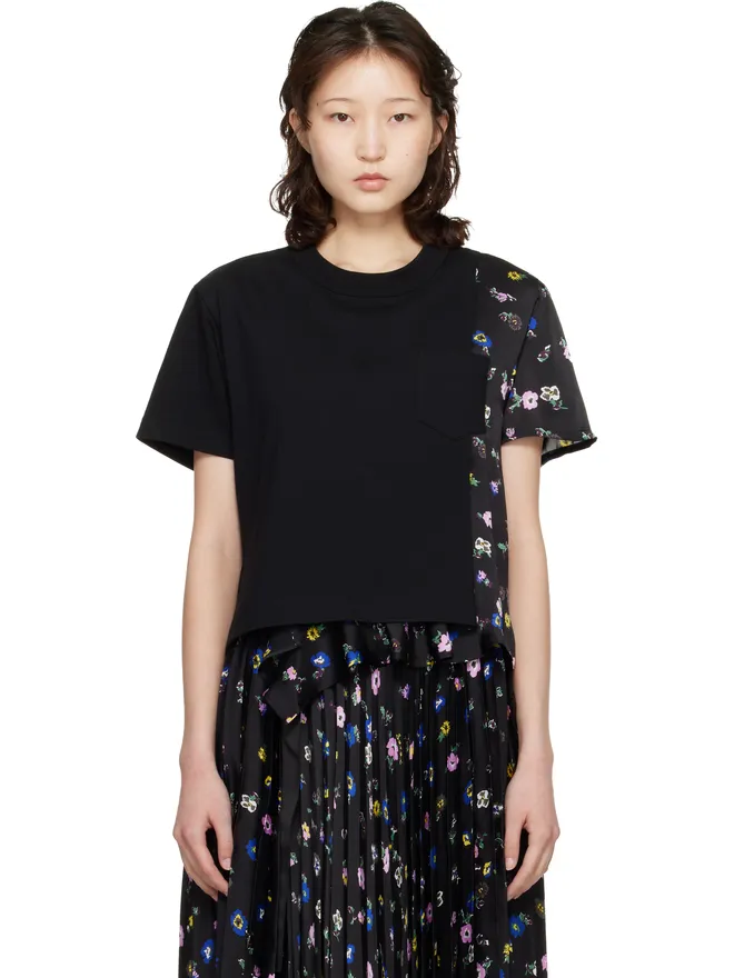 sacai sacai フローラル プリントTシャツの商品画像