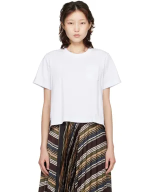 sacai Horizontal ボーダー Tシャツ - サムネイル1