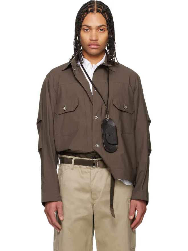 sacai sacai Typewriter コットン ジャケットの商品画像