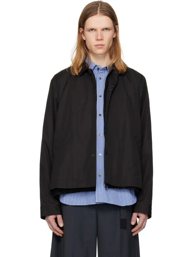 sacai sacai ポプリン ジャケットの商品画像