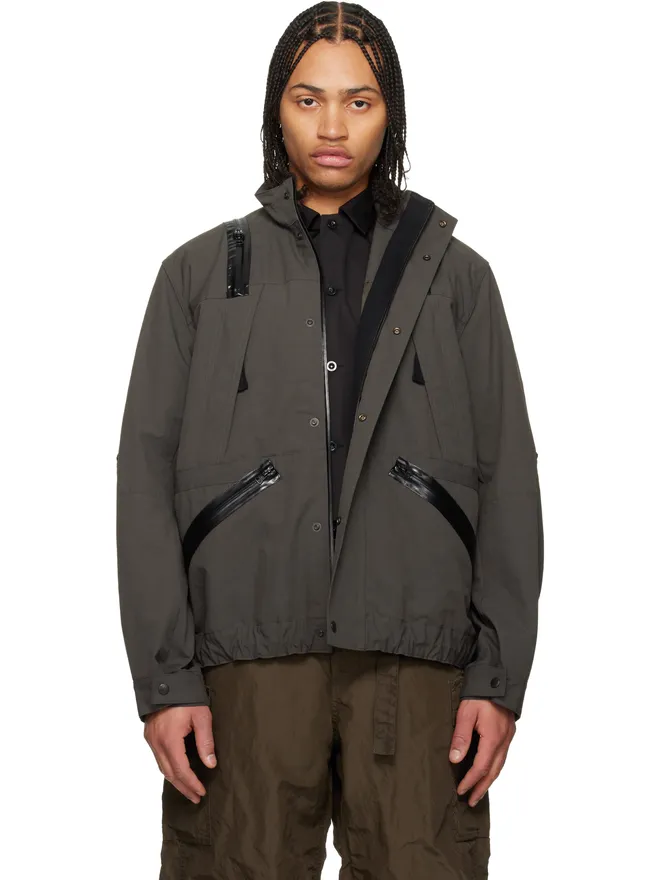 sacai sacai Weathercloth ブルゾンジャケットの商品画像