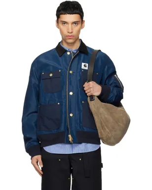 sacai Carhartt WIPエディション Nylon Twill & Duck ジャケット - サムネイル1