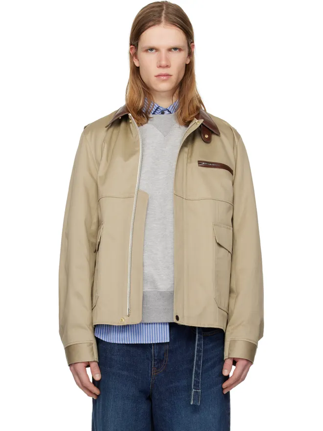 sacai sacai コットン チノ ジャケットの商品画像