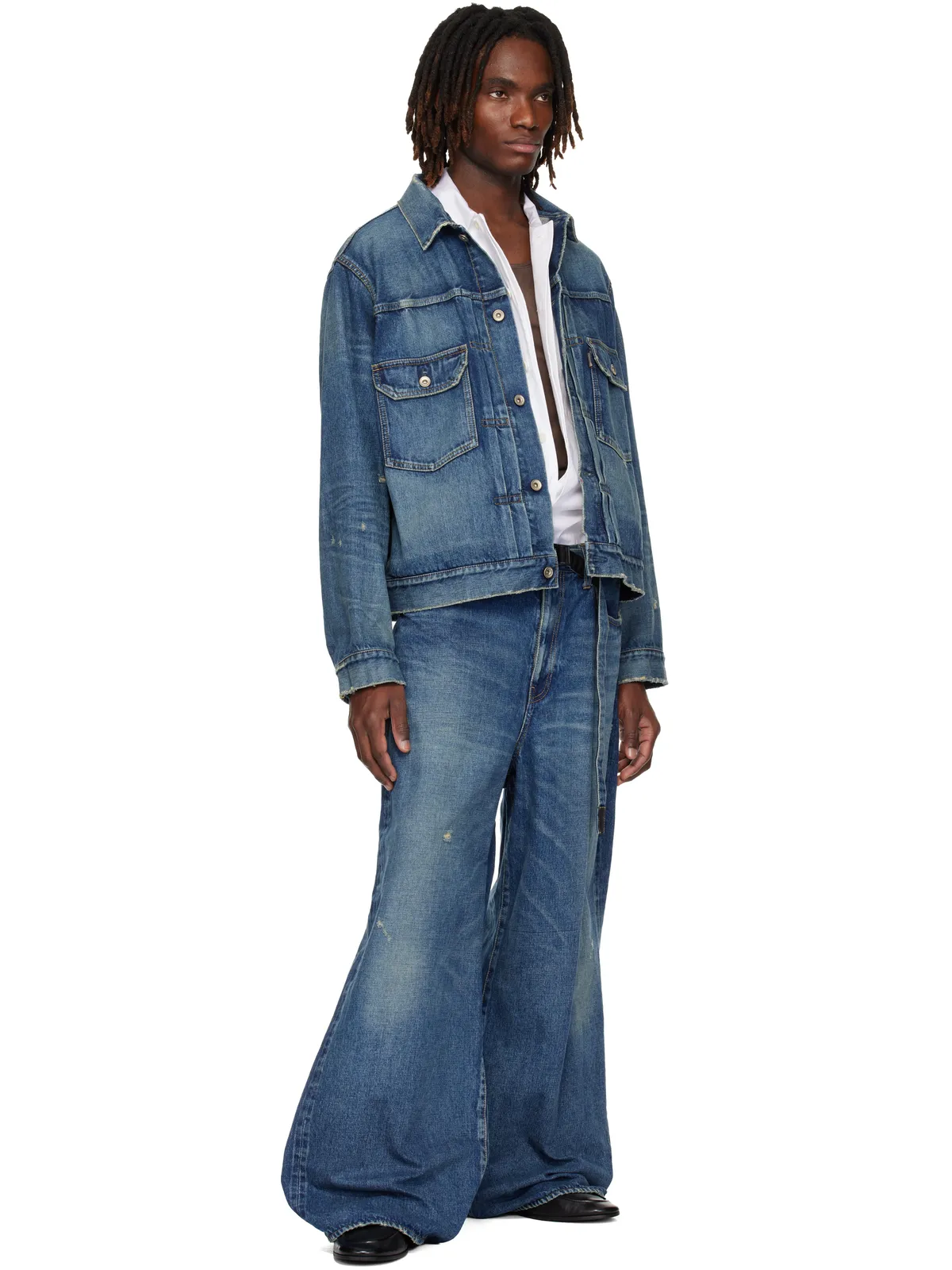 sacai BEYONDEXX ジーンズ - 画像4