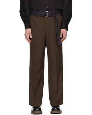 sacai Suiting & Denim トラウザーズ - サムネイル1