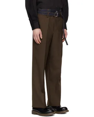 sacai Suiting & Denim トラウザーズ - サムネイル2