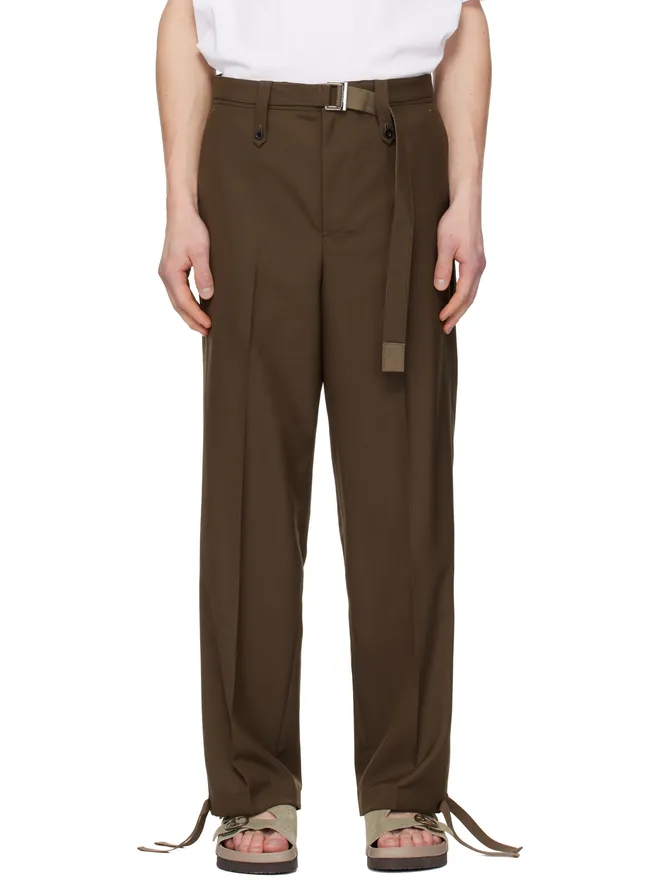 sacai sacai Suiting トラウザーズの商品画像