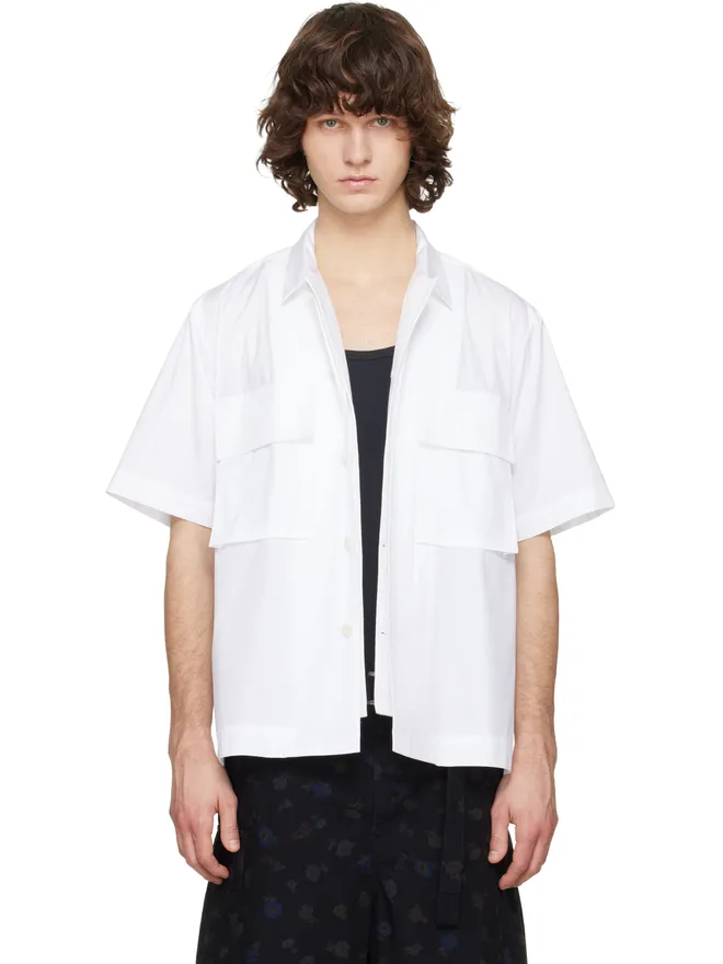 sacai sacai ポプリン シャツの商品画像