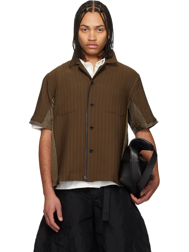 sacai sacai Matelasse ツイル シャツの商品画像