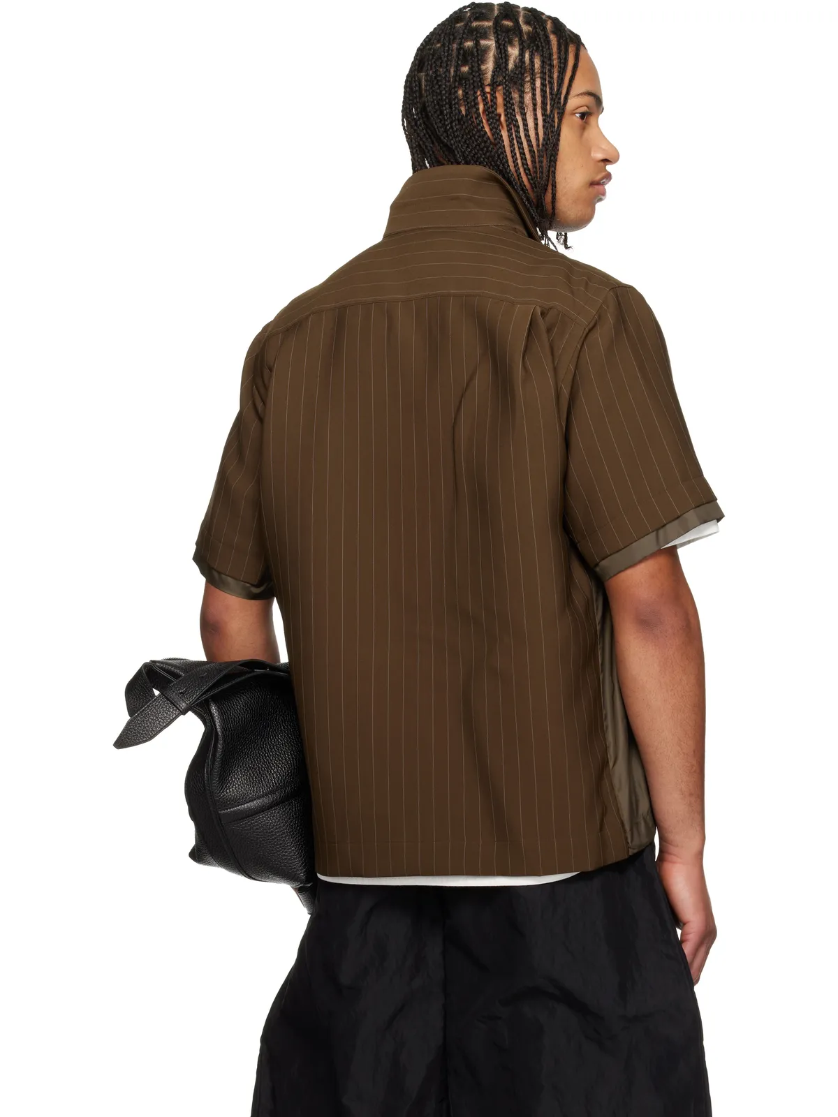 sacai Matelasse ツイル シャツ - 画像3