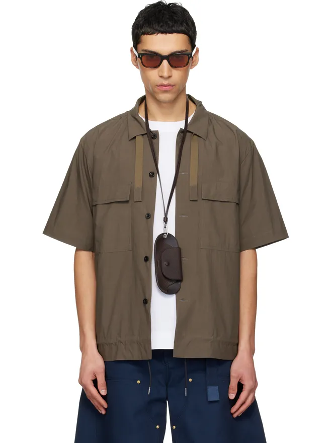 sacai sacai Typewriter コットン シャツの商品画像
