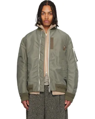 sacai ナイロンツイル ブルゾン ボンバージャケット - サムネイル1