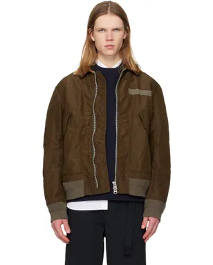 sacai Treated Nylon Twill ボンバージャケット - サムネイル1