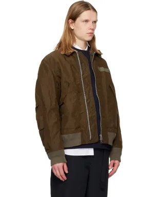 sacai Treated Nylon Twill ボンバージャケット - サムネイル2