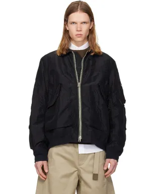 sacai Treated Nylon Twill ブルゾン ボンバージャケット - サムネイル1