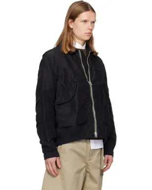 sacai Treated Nylon Twill ブルゾン ボンバージャケット - サムネイル2