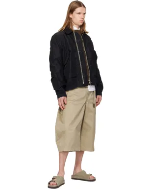 sacai Treated Nylon Twill ブルゾン ボンバージャケット - サムネイル4
