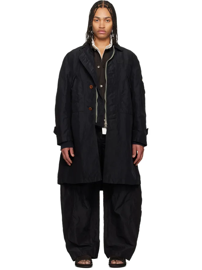 sacai sacai トリーテッド ナイロンツイル コートの商品画像