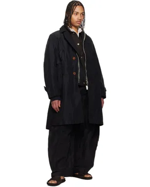 sacai トリーテッド ナイロンツイル コート - サムネイル4